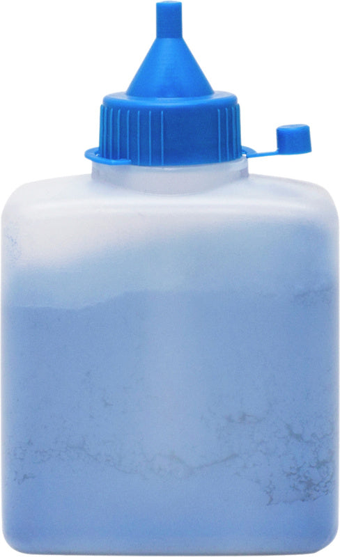 Barevný prášek v láhvi