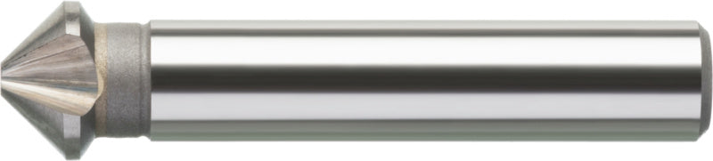 Kuželové zahloubení, 90°, z tvrdokovu, trojhranné