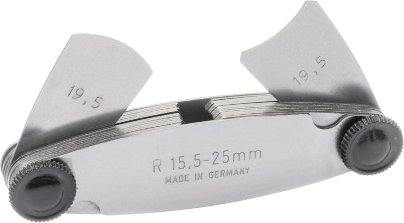 Sada poloměrových šablon