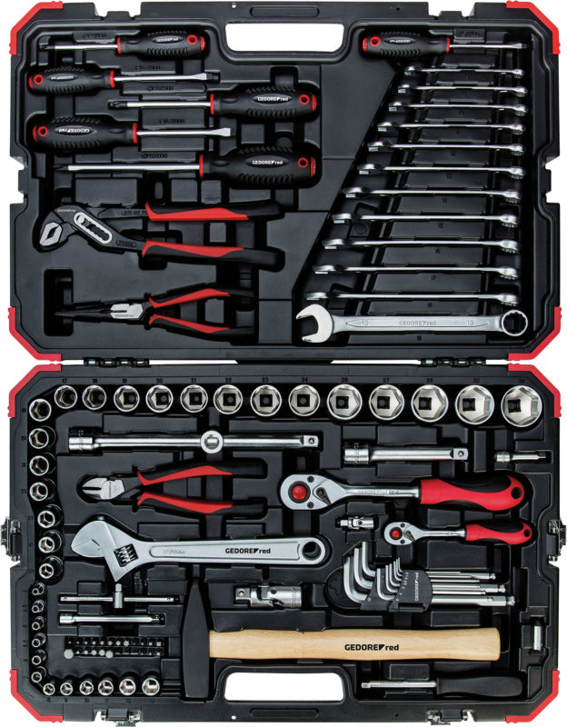 Sada nástrčných klíčů a nářadí, 100 ks