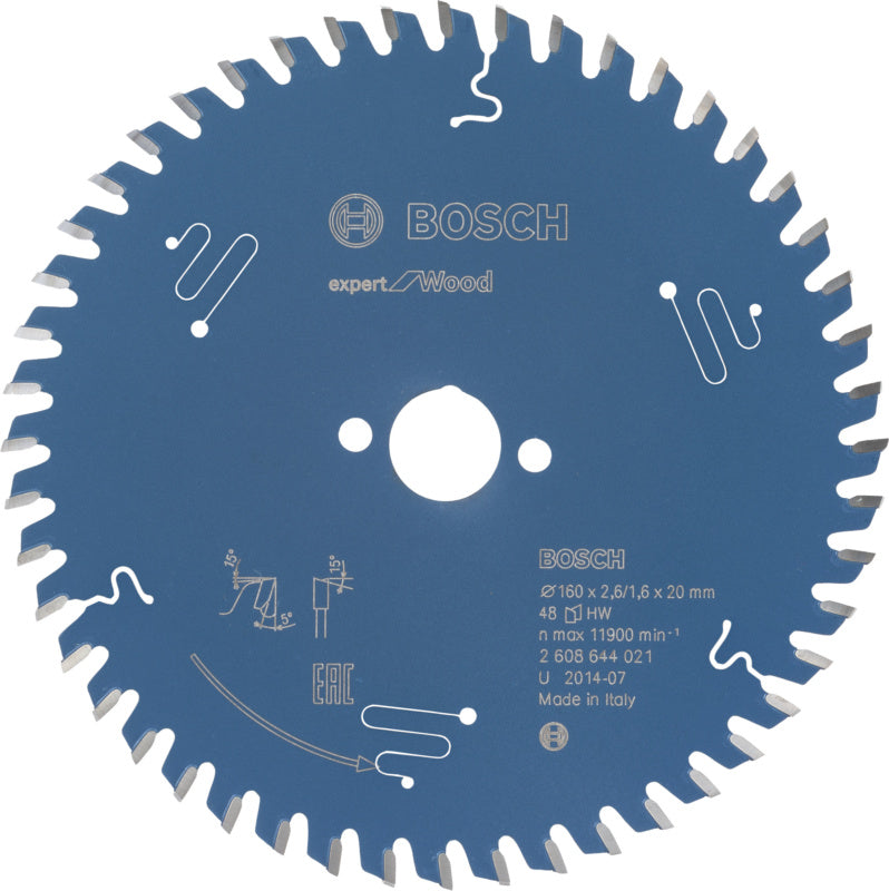 Kotouč okružní pily Expert for Wood 160 x 20 x 2,6 T48