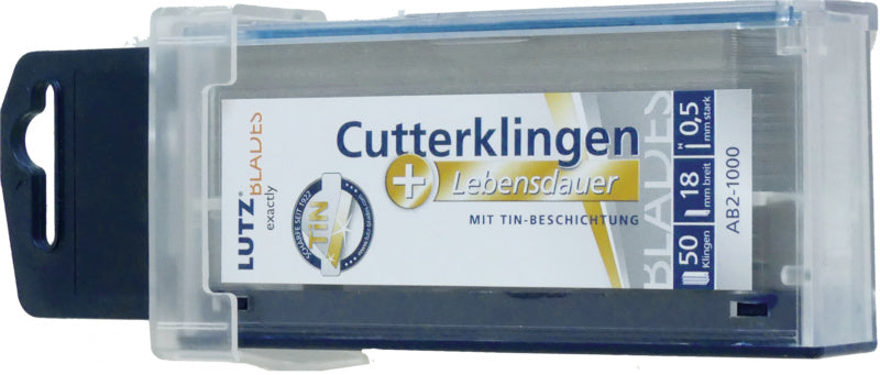 Odlamovací čepele, 18 mm, balení 50 ks.