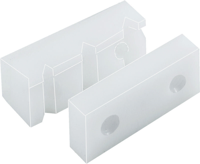 Odnímatelné upínací čelisti z plastu