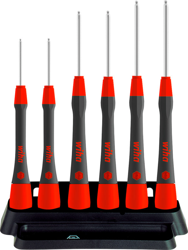 Sada šestihranných přesných šroubováků, 6 kusů