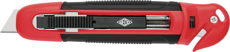 Bezpečnostní pracovní nůž, pouzdro ABS, trapézová čepel a řezák na fólie