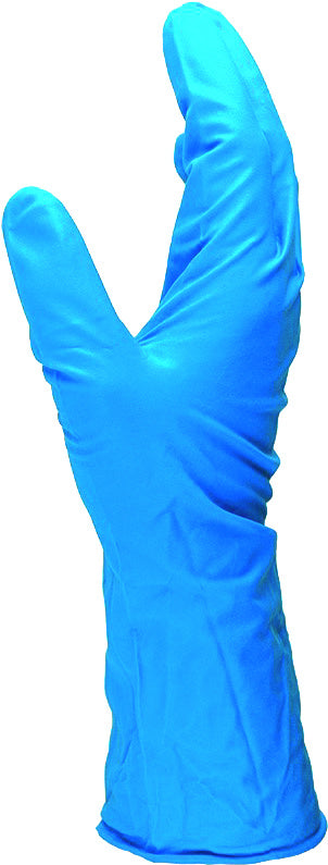 Modré nitrilové jednorázové rukavice High-Risk