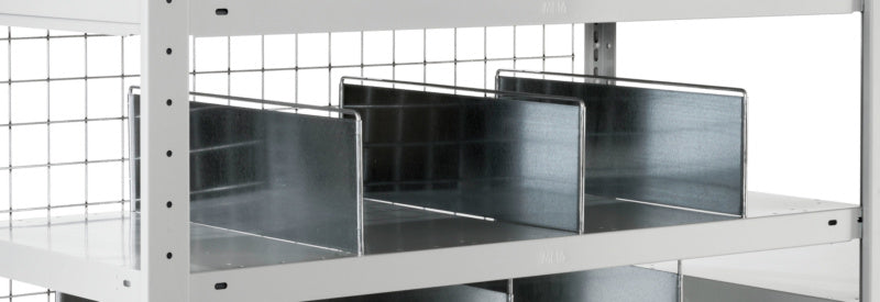 Přihrádkové dělicí lišty, volně stojící