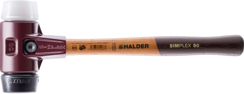 Kladivo s měkkým čelem SIMPLEX, nárazová vložka z pryže a superplastu