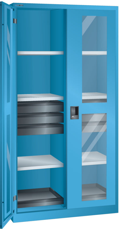 Skříně s dvoukřídlými dveřmi