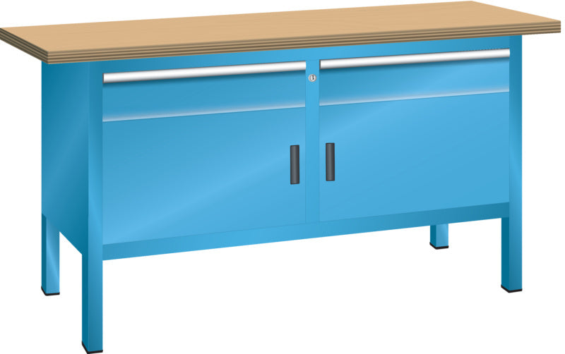 Dílenský stůl se skříňkou