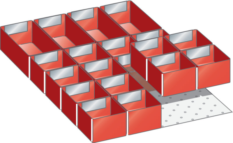 Sada vkládacích boxů