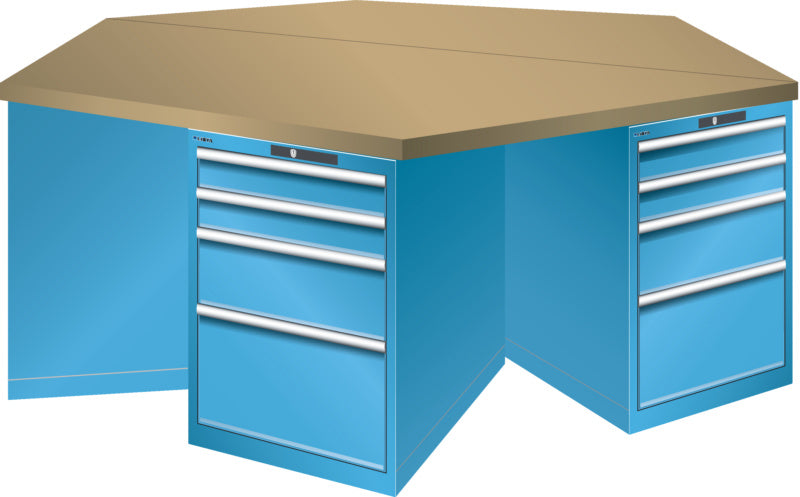 Šestihranný dílenský stůl