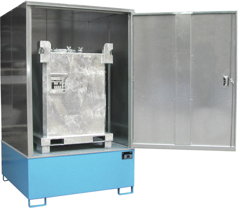 Skříň na nebezpečné materiály na kontejnery IBC