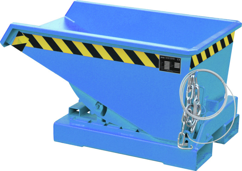 Vyklápěcí sud s odvalovacím mechanizmem – malá celková výška