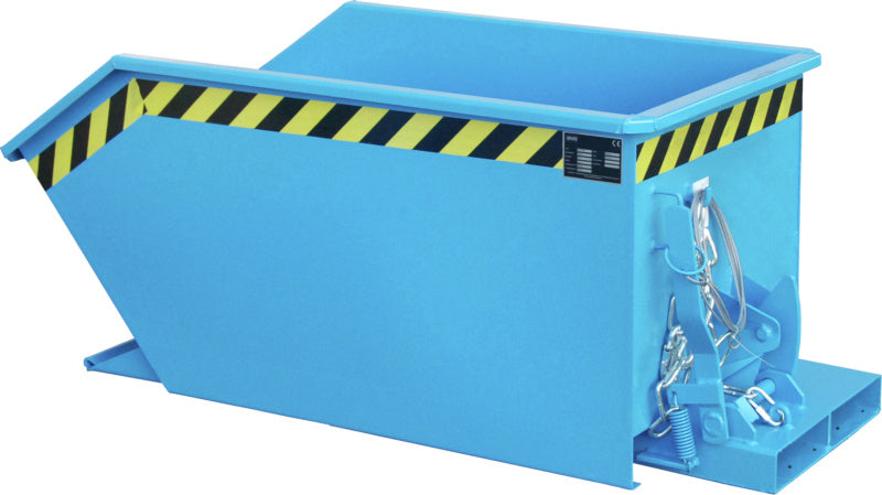 Vyklápěcí kontejner s výhodným úhlem naklopení – malá celková výška