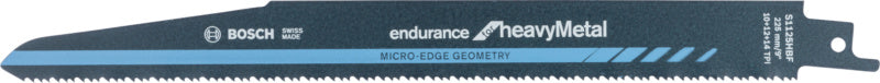 Bimetalové listy do šavlové pily S 1125 HBF Endurance for Metal
