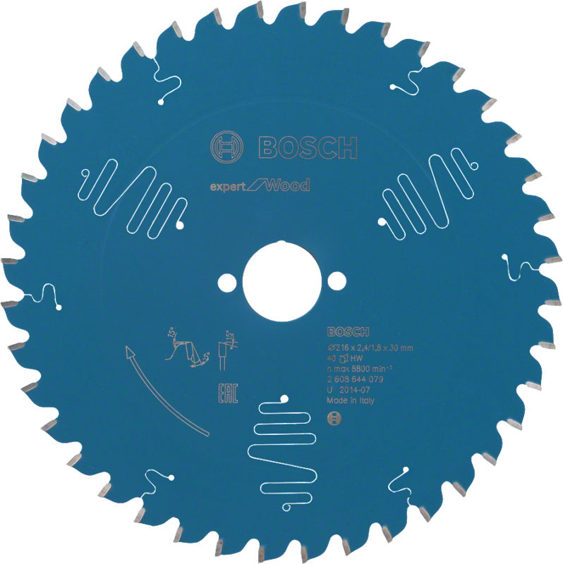 Kotouč okružní pily Expert for Wood, 216 x 30 x 2,4 mm, 40 zubů