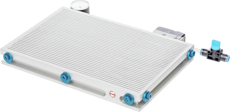 Sada drážkované desky vakuového upínacího systému