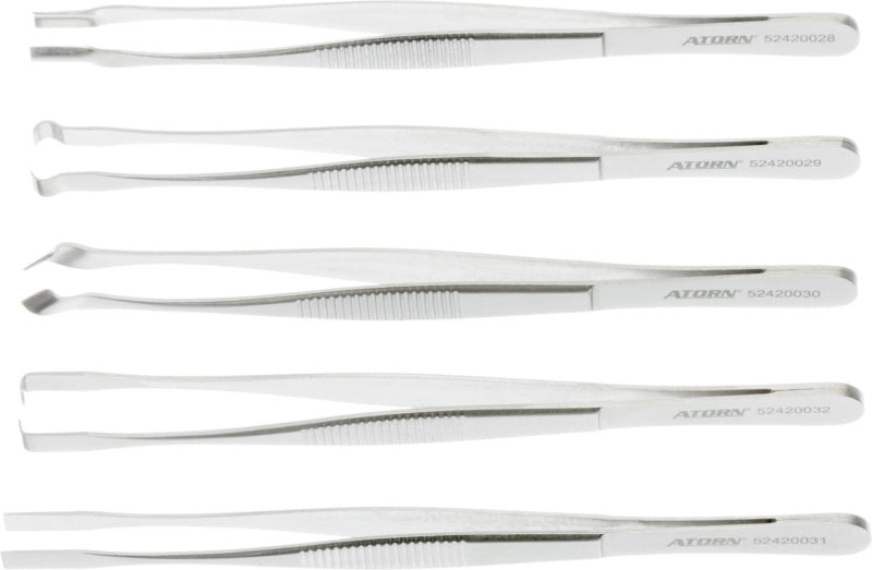 Sada přesných umisťovacích pinzet, 5 ks