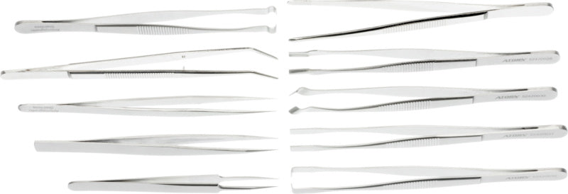 Sada přesných umisťovacích pinzet, 10 ks