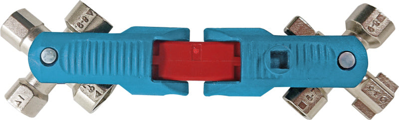 Univerzální klíč s 8 unašeči, sklápěcí