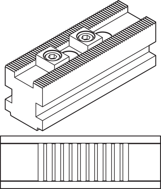 Rychlovýměnné sklíčidlo se základní čelistí