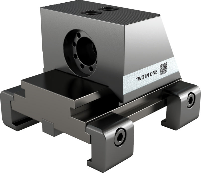 Upínací jednotka se základovým blokem pro 5osý design