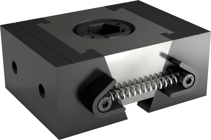 Klínový upínač s přídavkem