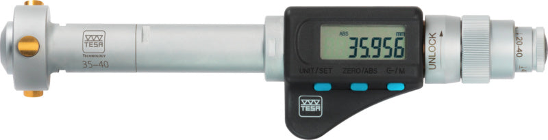 Elektronický tříbodový vnitřní mikrometr