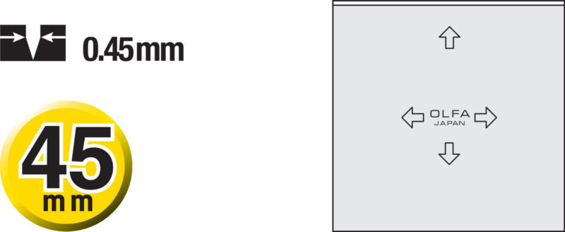 Náhradní čepele škrabáků, balení 4 ks