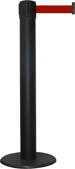 ochranné sloupky s výsuvným pásem