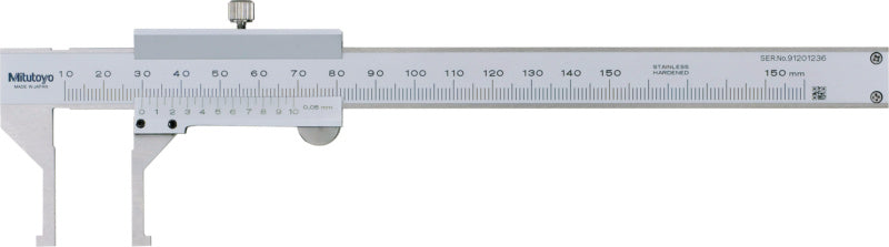 Posuvná měřítka na vnitřní drážky