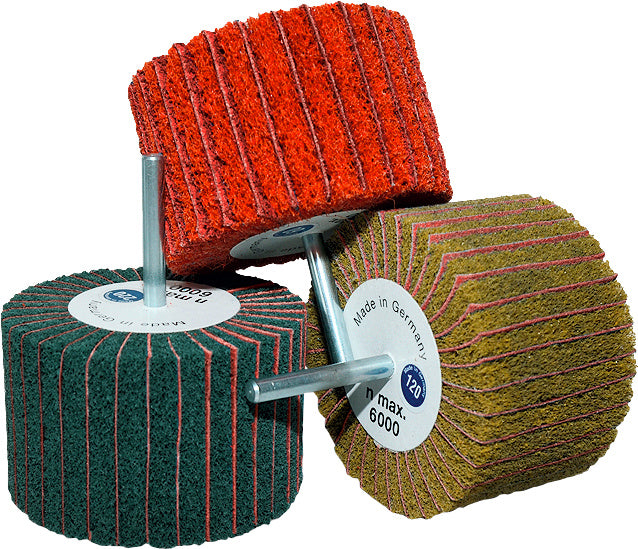 Matovací těleso z brusného rouna/plátna, keramické brusné zrno, sada