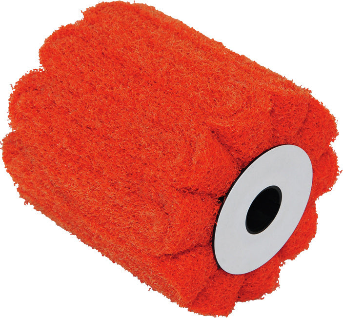 Skládaný váleček z netkaného brusného materiálu