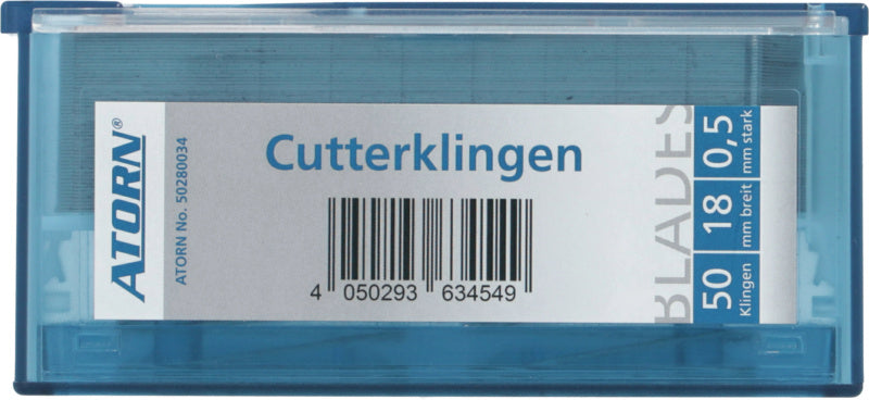 Odlamovací čepele, 18 mm, balení 50 ks.