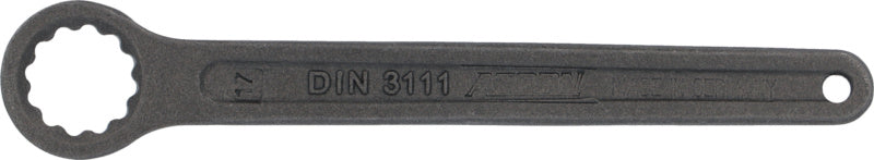 Jednostranný očkový klíč, DIN 3111