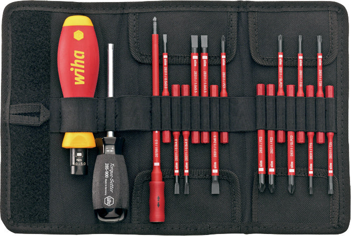 Sada momentových šroubováků VDE TorqueVario-S, elektrické, nastavitelné 0,8–5,0 Nm