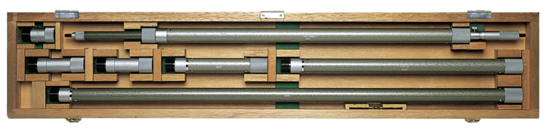 Vnitřní mikrometr ve tvaru trubice s nástavci