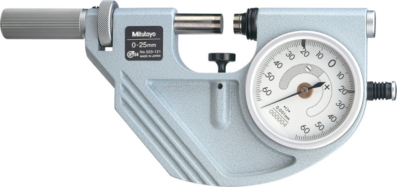 Mikrometrické měřidlo s přesným úchylkoměrem