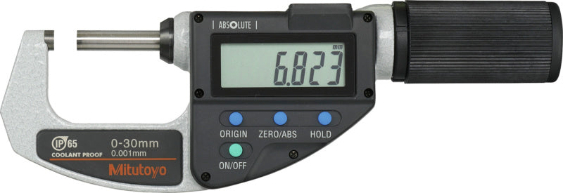 Elektronické mikrometrické měřidlo