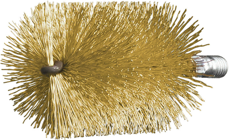 Kartáče na trubky s vnějším závitem 1/2", lemování z mosazného drátu