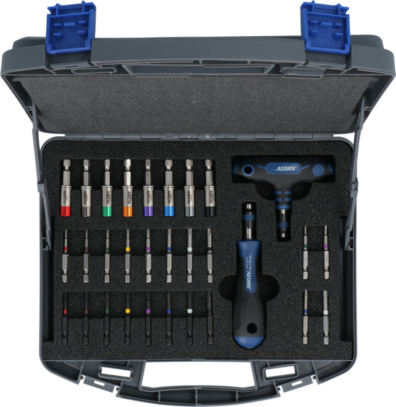 Sada omezovačů krouticího momentu, 0,6–5,5 Nm, 30 ks