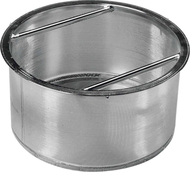 Filtrační koš, 40 litrů, nerezová ocel, průměr 495 mm