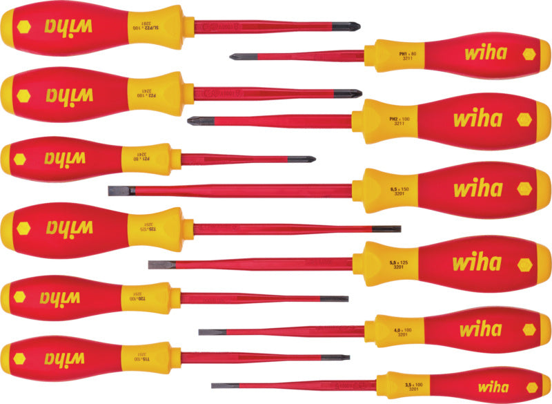 Sada šroubováků VDE slimFix, 12 kusů