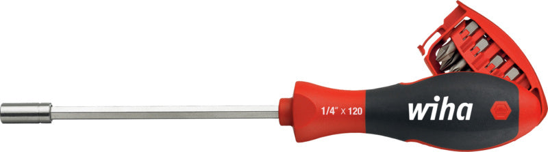 Držák bitů se zásobníkem, 1/4"