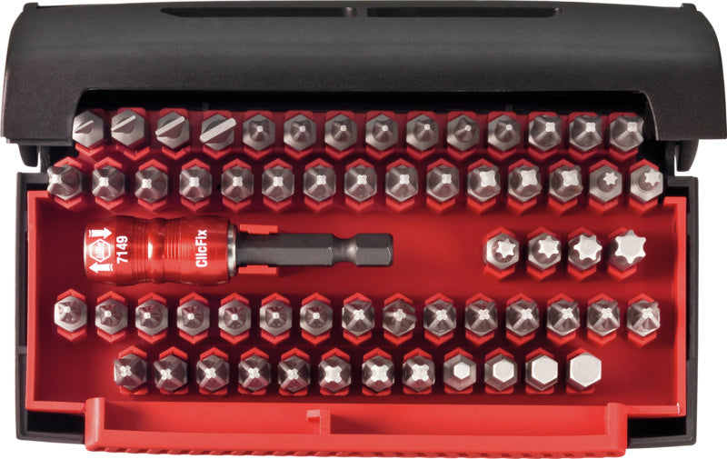 Krabička s bity Collector, 61 ks