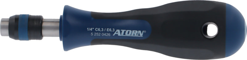 Ruční držák bitů 1/4" s rychlovýměnným upínacím pouzdrem