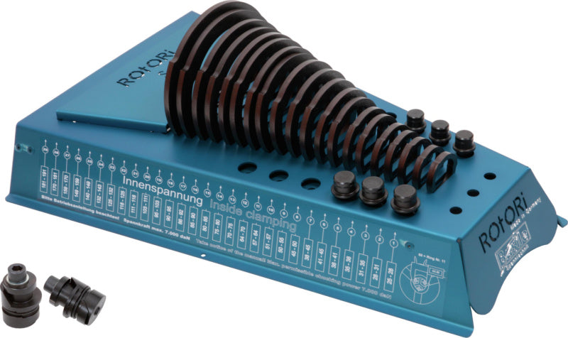 Sady kroužků pro vyvrtávání čelistí RotoRi premium pro vytahování měkkých výměnných čelistí