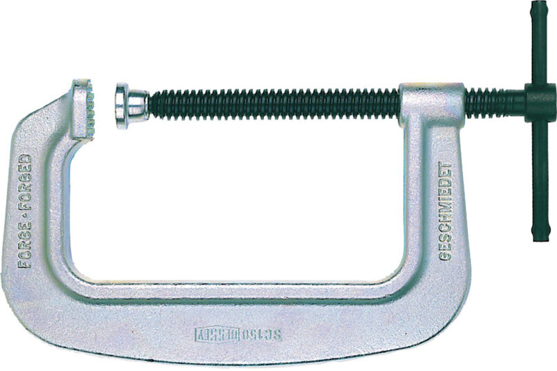 Celoocelové šroubové svěrky C, šířka upnutí 40–200 mm