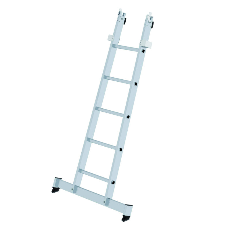 Hliníkový příčlový žebřík na mytí oken, spodní část